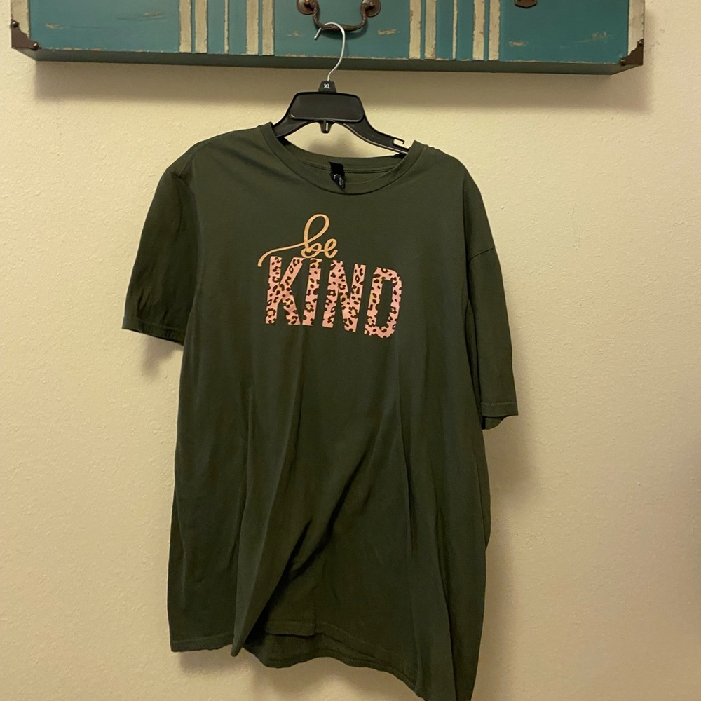Olive Be Kind T shirt